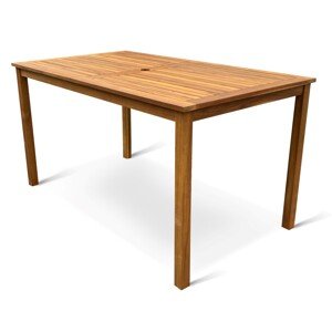 Texim LUCY - zahradní obdélníkový dřevěný stůl, akácie